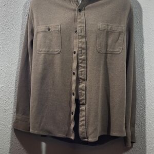 Classic Sweater Shirt in Brown